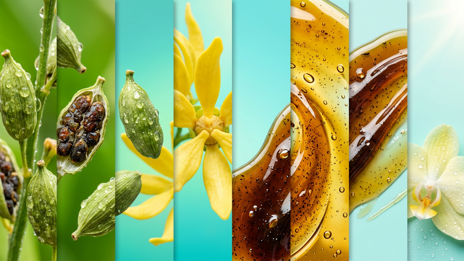 Spiced cardamom blended with floral ylang-ylang and rich vanilla